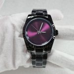 Men Watch 39mm Vintage No logo Dial Retro Business Luxury Sapphire NH35 Automatic Mechanical Carving Fluted Bezel Men Watch - Image 5