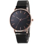 Hot Selling No Logo Simple Thin Minimalist Wristwatch for Men and Women Casual Unisex Watch for Boy and Girl Magnetic Watch