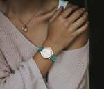 Fashion Quartz Wrist Watch, Waterproof Analog Display, Rubber Silicone Bands, Easy Read Dial, Casual Sport Style Minimalist Watch for Women Ladies Teachers Students - Image 3