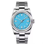 39mm No logo Watch With seiko NH35 Movement Bezel Style Automatic Mechanical Wrist Watches 100M - Image 3