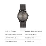 Luxury Men Watch No logo Relogio Personalizado logo Luxury Stainless Steel Watch - Image 3